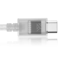 Câble de mise à niveau plaqué argent double parallèle KZ, câble audio TYPE C, câble d'écouteurs HIFI pour monitoring musical, 1,2 m, 2 broches, CCA TRN ND QKZ