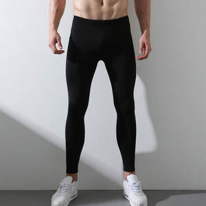 กางเกงเลกกิ้งออกกำลังกายขายดีสำหรับผู้ชาย เอวยางยืด ระบายอากาศได้ดี ผ้ายืดสแปนเด็กซ์/ไนลอน ราคาถูก คุณภาพสูง ปรับแต่งได้ - Product Image 1