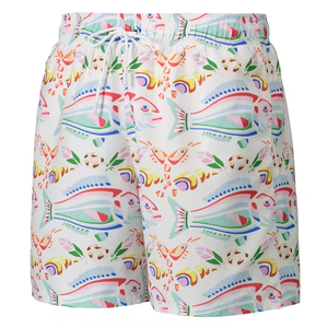 Men's Mesh Shorts With Sublimation Print Breathable Quick Dry Fabric For <b>Athletic</b> And Gym Training - Product Image 3