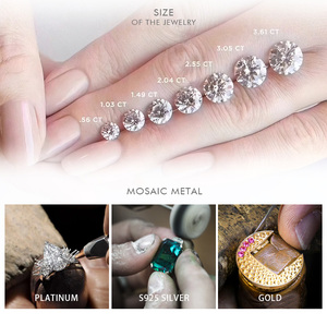 Sanyin Moissanite personalizado reloj de lujo con diamantes Zirconia relojes diseñador elegancia relojes de cuarzo señoras mujeres - Product Image 5