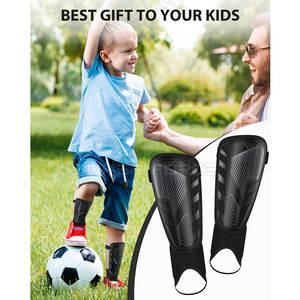 Protège-tibias professionnels avec couverture complète pour les combats, l'entraînement et la compétition Protège-tibias en cuir PU avec rembourrage léger - Product Image 6