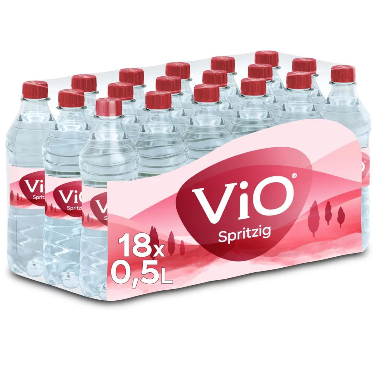 ViO Wasser Spritzig PEW 0.5L газированная вода высшего качества по Заводской Цене освежающий напиток для оптовой и оптовой продажи