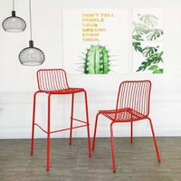 Açık Hava Yemekleri İçin Modern Tasarımlı Şık Metal Çerçeveli, Rahat ve Taşınabilir Metal Restoran Sandalyeleri
