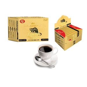 Hucafood เมล็ดอาราบิก้าโรบัสต้าคั่วขนาดกลางรสชาติเข้มข้นบริการ OEM ODM จากเวียดนาม - Product Image 6