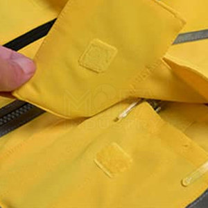 Gilet de sécurité réfléchissant haute visibilité personnalisé avec plusieurs poches, fermeture à glissière avant et option d'impression de logo - Product Image 5