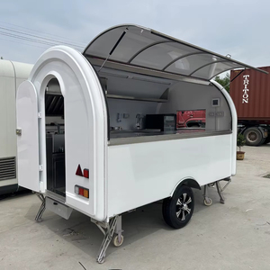 Remolque de Comida de Acero Inoxidable Resistente a la Oxidación con Certificación CE para la Venta de Comida Rápida y Comida Callejera - Product Image 1