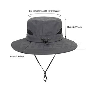 Safari <b>Hat</b> <b>Sun</b> Protection <b>Hat</b> Wide Brim Durable Material Comfortable Fit For Outdoor Activities - Product Image 5
