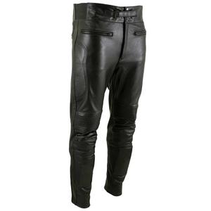 2024 mejor venta precio razonable cuero hombres Cargo pantalón hecho a medida cuero hombres Cargo pantalón de alta calidad - Product Image 1