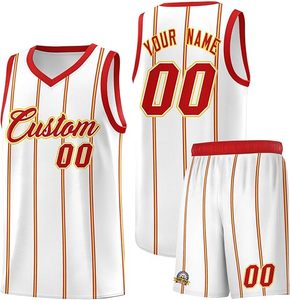 Conjunto de Uniforme de Baloncesto Personalizado para Hombre, Transpirable, con Diseño Deportivo Impreso - Product Image 1