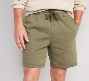 Short de Sport en Tissu Éponge Délavé à l'Acide pour Homme Pantalon Cargo Décontracté de Taille Plus XS pour Gym Basketball Fitness-Motif Solide - Product Image 3