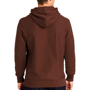 Sweat à capuche en molleton de coton uni, design personnalisé, haute qualité, avec poche kangourou - Product Image 5