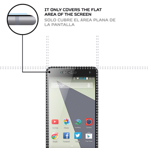 ฟิล์มกันรอยหน้าจอ ANTISHOCK สำหรับอุปกรณ์เสริมมือถือ ZTE Blade L3 ระดับพรีเมียม - Product Image 3