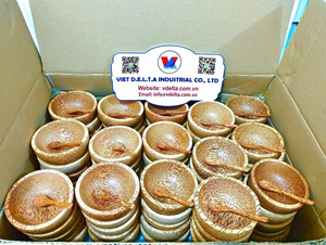 CUENCOS DE CASCA DE COCO NATURAL ECO FRIENDLY/CALIDAD ARTESANAL/REUTILIZABLES Y DURADEROS - Product Image 2