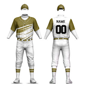 ชุดเครื่องแบบเบสบอลสำหรับทุกเพศชุดเครื่องแบบเบสบอลพิมพ์ซับลิเมชันตามสั่งชื่อและหมายเลขเฉพาะ - Product Image 1