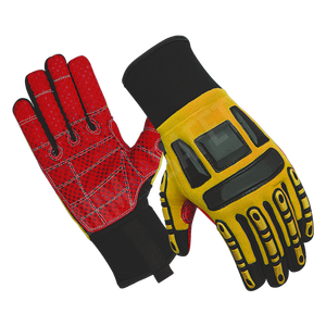 Mannequin ถุงมือนิรภัยสำหรับงานอุตสาหกรรม, ถุงมือสแปนเด็กซ์สำหรับงานหนักป้องกันการสั่นสะเทือน - Product Image 3