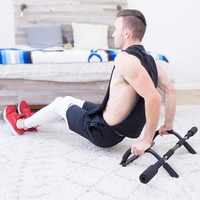 Barra de dominadas metálica personalizable con logo personalizado e impresión por sublimación completa para entrenamiento corporal en casa, ejercicio y gimnasio en casa