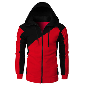 Qualité supérieure Design personnalisé Hommes Full Zip US Hoodies Casual Wear avec manches longues Teint uni pour l'hiver - Product Image 5
