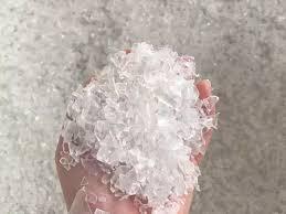 Flocons de bouteilles PET 100 % recyclées de qualité blanche 1.2D*38mm, fibres courtes creuses conjuguées non siliconées, très moelleuses et rebondissantes pour le filage - Product Image 5