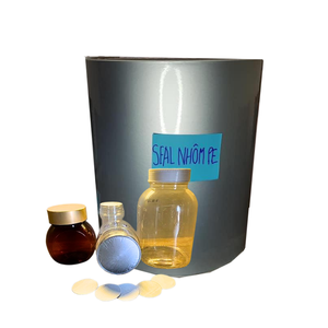 Bocaux en verre de carton en aluminium conçus sur mesure bon prix joint d'étanchéité de film de papier matériaux fabriqués au Vietnam couvercles bouchons de bouteilles fermetures - Product Image 3