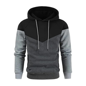 Sweat à capuche d'hiver en coton biologique 100% de qualité supérieure, coupe classique, vente en gros, logo personnalisé, sweats à capuche tendance pour hommes - Product Image 2