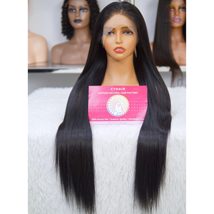 Raw vietnamita un donante proveedor de cabello DD SDD alta calidad personalizada como paquete requerido cabello humano hueso peluca recta - Product Image 1