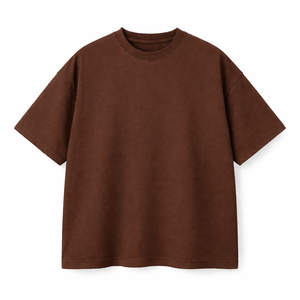 เสื้อยืดสตรีทแวร์พรีเมียมไซส์ใหญ่ ผ้าฝ้ายนุ่ม ทรงหลวม สกรีนโลโก้แบบมินิมอลได้ ยูนิเซ็กส์ รับผลิตแบบ OEM ODM สินค้าใหม่มาแรงปี 2026 - Product Image 1