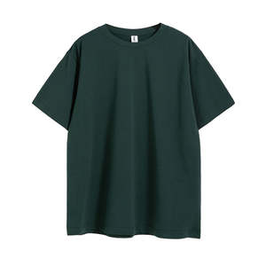 T-shirts en coton uni pour hommes - Product Image 2