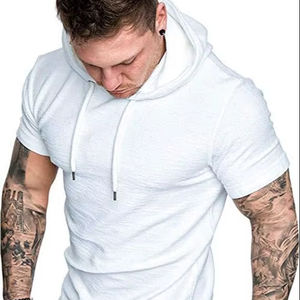 Sudadera con Capucha para Hombre, Personalizada con Logotipo, Invierno, Ajustada, Deportiva, Forro Polar Tejido, Teñido, 340g, Secado Rápido - Product Image 1