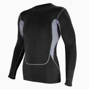 Camiseta Deportiva para Hombre, Estilo Atlético, Lavada, Lisa, de Poliéster, para Fisicoculturismo, Gimnasio, Fitness, Secado Rápido, Transpirable, Manga Corta - Product Image 1