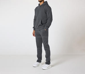 Unisex Pullover Custom Screen <b>Print</b> Jogging Suit Wholesale Custom Heavyweight Cotton Fleece Tracksuits for men - Product Image 1