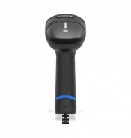 Lecteur de codes-barres filaire ergonomique 2D HR33 Marlin IP52 avec garantie de 5 ans, capteur mégapixels, éclairage LED, USB, pointeur laser, noir