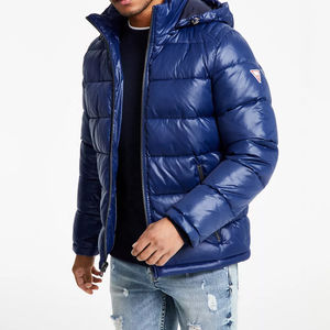 Trending Custom Men Winter Warm Windbreaker Quilted Puffer <b>Jacket</b> Clothing Manufacturer Water Resistant Lightweight <b>Down</b> - Product Image 1