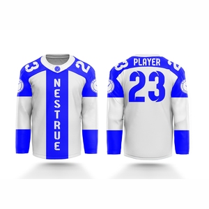 Camisetas de Hockey Personalizadas al por Mayor, Sublimación, Camiseta de Hockey sobre Hielo para Hombre, Diseño de Sublimación Completa, Camiseta de Hockey sobre Hielo para Hombre - Product Image 1