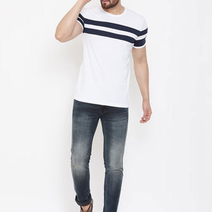 Nouvel Arrivage – T-shirt Homme Uni Imprimé à Manches Courtes, Respirant, Jersey 220g, Dernier Design, Prix de Gros, Fabriqué au Pakistan - Product Image 3