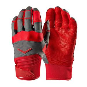 Guantes de Bateo de Béisbol Personalizados de Primera Calidad al por Mayor, Transpirables, con Logotipo Personalizado, de Poliéster/Algodón, con Cierre de Gancho y Bucle, para Mano Derecha - Product Image 5