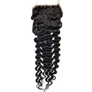 Extensión de cabello humano con cierre frontal de encaje completo sin pegamento al por mayor - Product Image 3