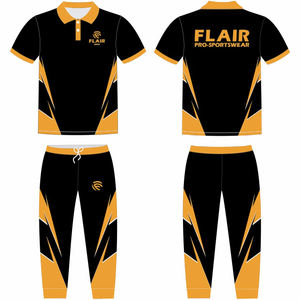 ชุดยูนิฟอร์มคริกเก็ตพรีเมียมคุณภาพสูงปรับแต่งได้ ชุดคริกเก็ตพรีเมียมปรับแต่งได้สำหรับผู้เล่น ขายส่ง - Product Image 4