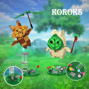 Jouet de construction pour Zelda Breath of the Wild - Nano Koroguu Ladrillos en plastique - Product Image 3