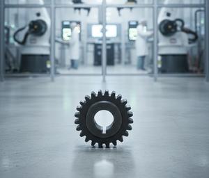 Réducteur de vitesse à engrenages hélicoïdaux pour convoyeur à charge lourde, utilisant des engrenages hélicoïdaux et des pignons pour un équipement de transport industriel stable - Product Image 4