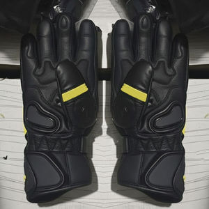 Gants de moto en cuir personnalisés pour hommes, été, hiver, motocross, course, écran tactile, moto, vélo - Product Image 6