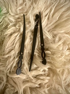 Aiguille à broder en corne de buffle, pointe fine, pour laine et fil, accessoire de couture durable pour le tufting et la couture - Product Image 2