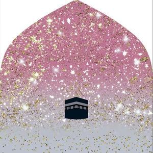 Alfombra suave y gruesa personalizada, juego de alfombrillas persas de viaje turco islámico, alfombrillas orgánicas para sala de oración de mezquita musulmana para mayoristas - Product Image 1