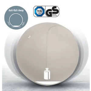 Palla da seduta Attiva 75cm Anti Roll grigio chiaro - Product Image 2