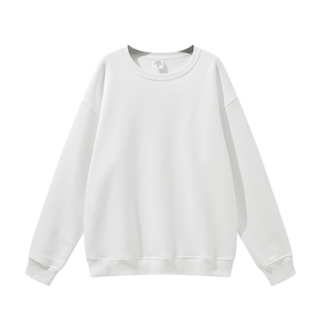Moda personalizada Lisa cuello redondo sudaderas Unisex sudadera hombres sudaderas con capucha logotipo personalizado pulóver sudadera para hombres - Product Image 2