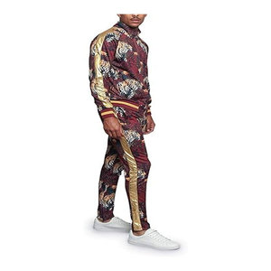 Conjunto de chándal con logotipo personalizado para hombre, conjunto de chándal de talla grande con sudadera y pantalones de chándal para deportes de invierno - Product Image 2