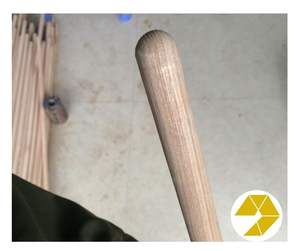 Escoba de madera natural resistente con mango largo, juego de recogedor, venta portátil de alta calidad de Vietnam, escoba de madera - Product Image 3