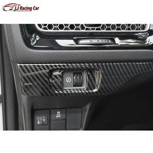 ABS Carbon Look kit interni per auto interruttore del pannello del pulsante adesivo per <span class=keywords><strong>Honda</strong></span> <span class=keywords><strong>Civic</strong></span> 11th FE1 FE2 FL1 FL2 RS 2022-2025 - Product Image 6