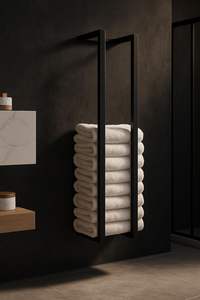 Toallero de Metal Premium Diseñado para Baños Modernos que Ofrece un Soporte Resistente y una Exhibición Elegante de Toallas - Product Image 5