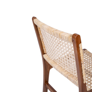 Silla Lira Moderna, Ligera, Portátil, Hecha a Mano, Asiento de Madera de Lujo, Multifuncional, para Sala de Estar, Comedor, Villa - Product Image 2