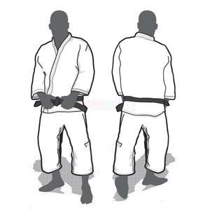 Combinaison de combat professionnelle pour l'entraînement et la compétition, Gi de BJJ extensible, séchage rapide, léger, de luxe pour le brésilien, ensemble 2 pièces - Product Image 6